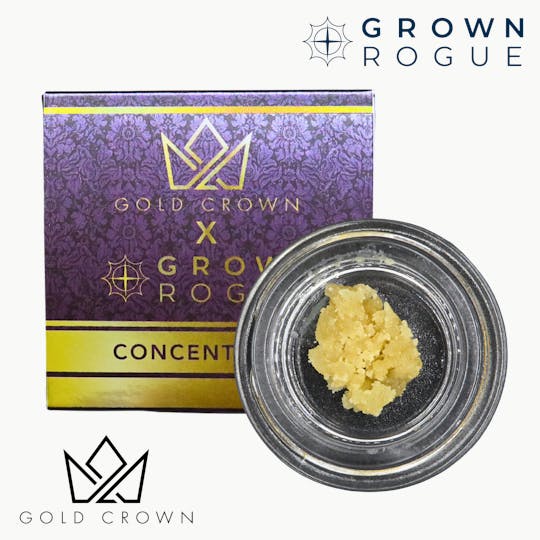 Gold Crown - Gold Crown x Grown Rogue | Sugar 1g | Blueberry Runtz - 1