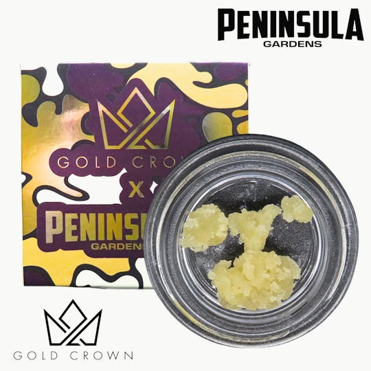 Gold Crown - Gold Crown x Peninsula Gardens | Sugar 1g | Strawberry Zkillato - 1