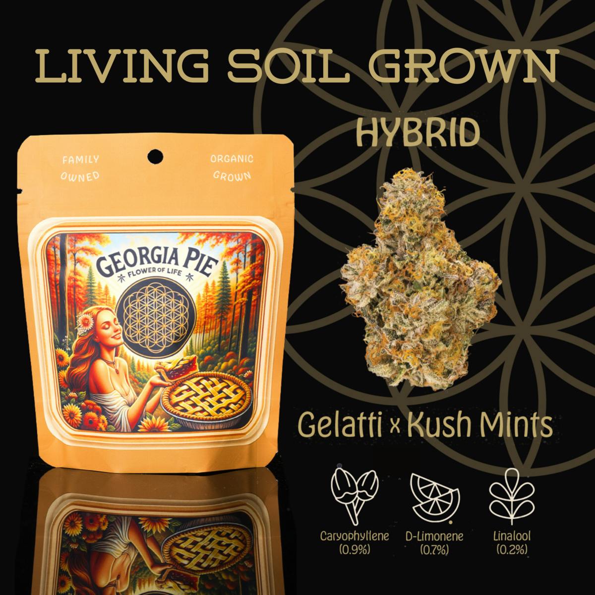 Flower of Life - Georgia Pie | Flower | Deli - 1