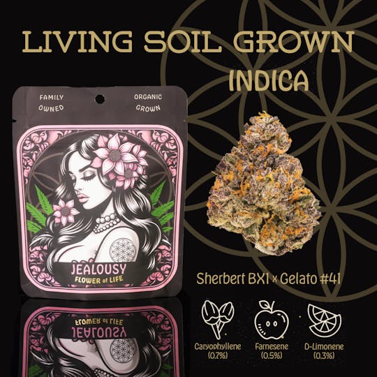 Flower of Life - Jealousy | Flower | 3.5g - 1