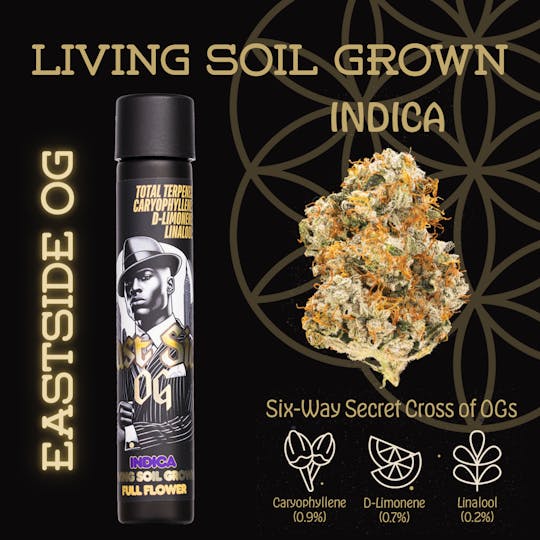 Flower of Life - Eastside OG | Preroll | 1g - 1