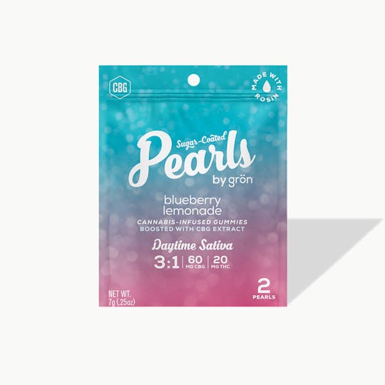 Grön Edibles - 3:1 Blueberry Lemonade Pearls 2pk - IL - 1