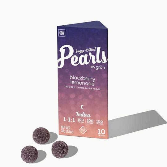 Grön Edibles - Grön 1:1:1 Blackberry Lemonade Pearls - Sleepy Indica - OH - 1