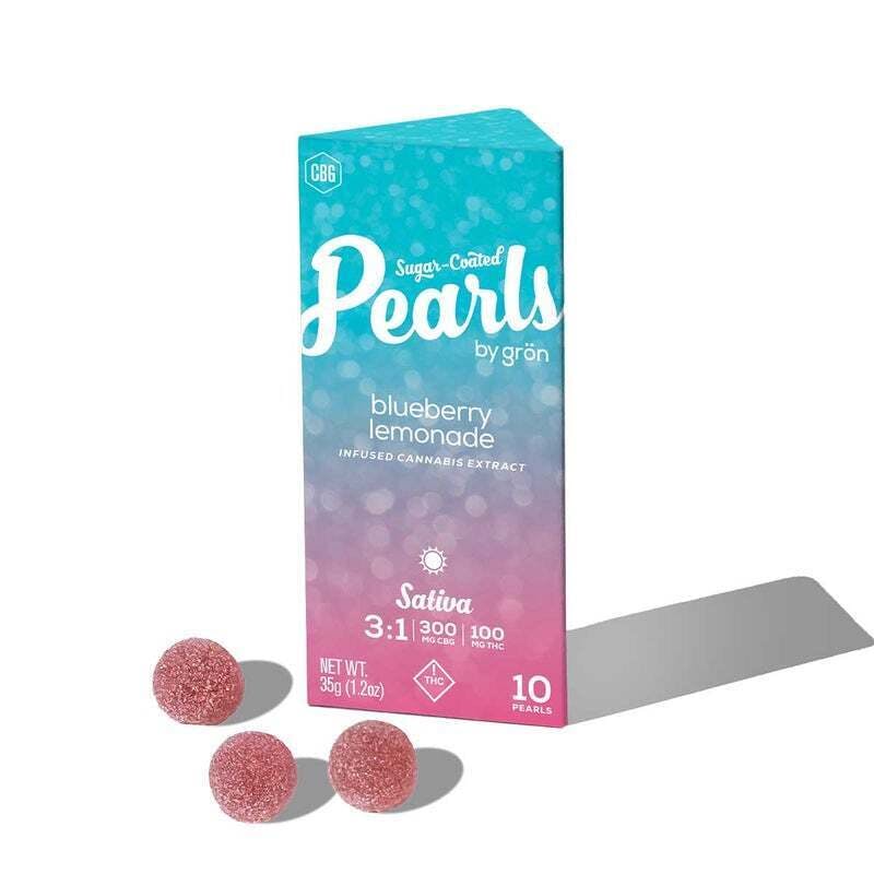 Grön Edibles - Grön 3:1 Blueberry Lemonade Pearls – Daytime Sativa - OH - 1