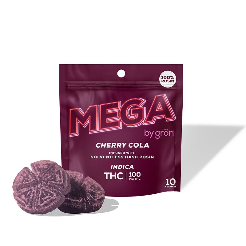 Grön Edibles - Cherry Cola Mega - Indica - NJ - 1
