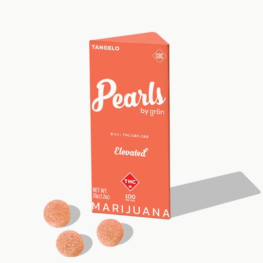 Grön Edibles - 2:1:1 Tangelo Pearls (Elevated) - THC/CBC/CBG - Sativa - MO - 1
