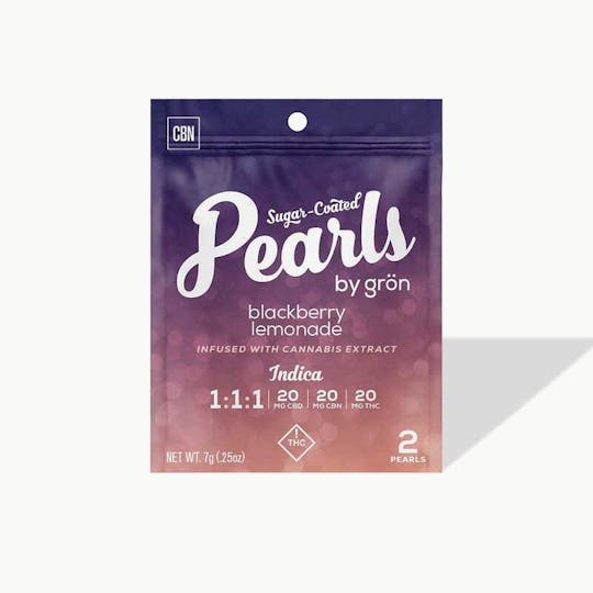Grön Edibles - 1:1:1 Blackberry Lemonade Pearls 2pk - OH - 1