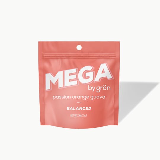 Grön Edibles - THC Passion Orange Guava Mega (Balanced) - Hybrid - MO - 1