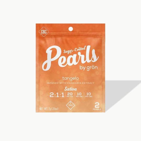 Grön Edibles - 2:1:1 Tangelo Pearls 2pk - OH - 1