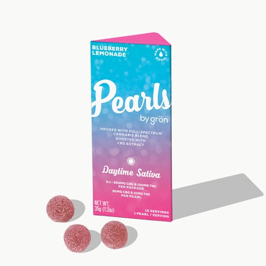 Grön Edibles - Grön 3:1 Blueberry Lemonade Pearls – Daytime Sativa - NY - 1