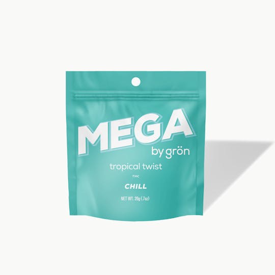 Grön Edibles - THC Tropical Twist Mega (Chill) - Indica - MO - 1