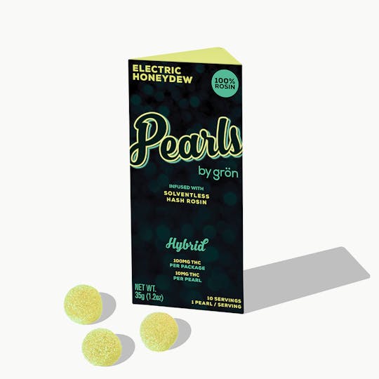 Grön Edibles - Electric Honeydew Rosin Pearls - NY - 1