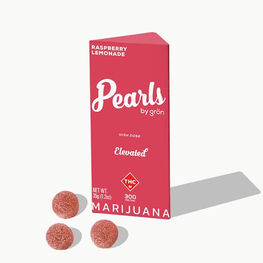 Grön Edibles - THC Raspberry Lemonade Pearls (Elevated) - Sativa - MO - 1