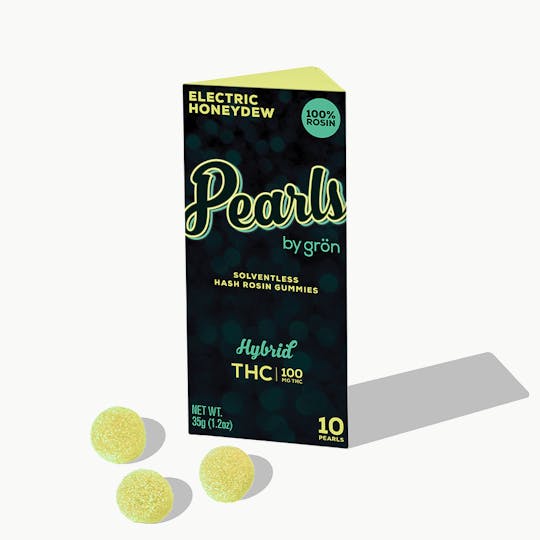 Grön Edibles - Electric Honeydew Rosin Pearls - IL - 1