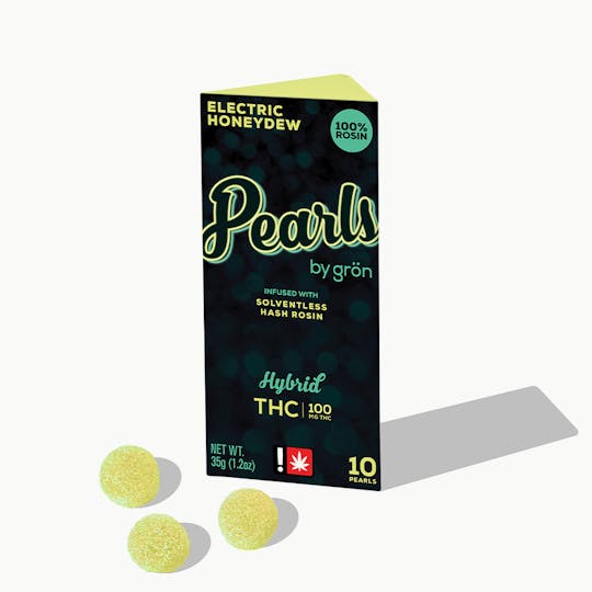 Grön Edibles - Electric Honeydew Rosin Pearls - OR - 1