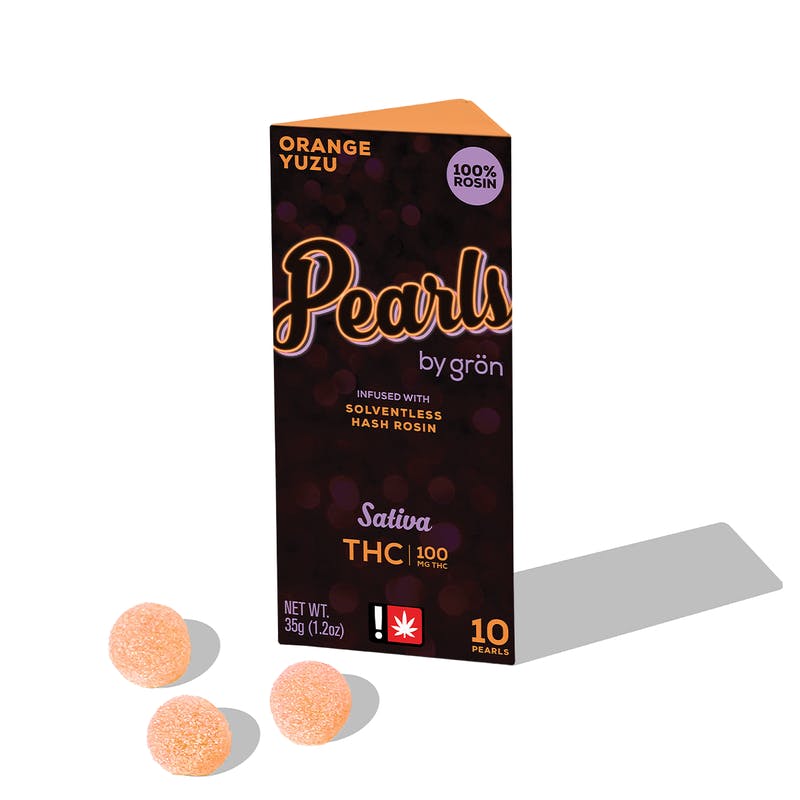 Grön Edibles - Orange Yuzu Pearls - OR - 1