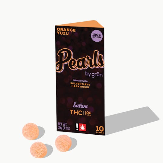 Grön Edibles - Orange Yuzu Pearls - OR - 1