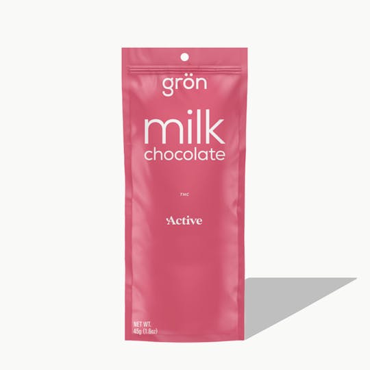 Grön Edibles - THC Milk Chocolate (Active) - Sativa - MO - 1