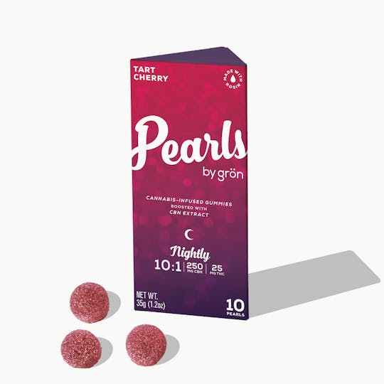 Grön Edibles - 10:1 Tart Cherry Pearls - Indica - IL - 1