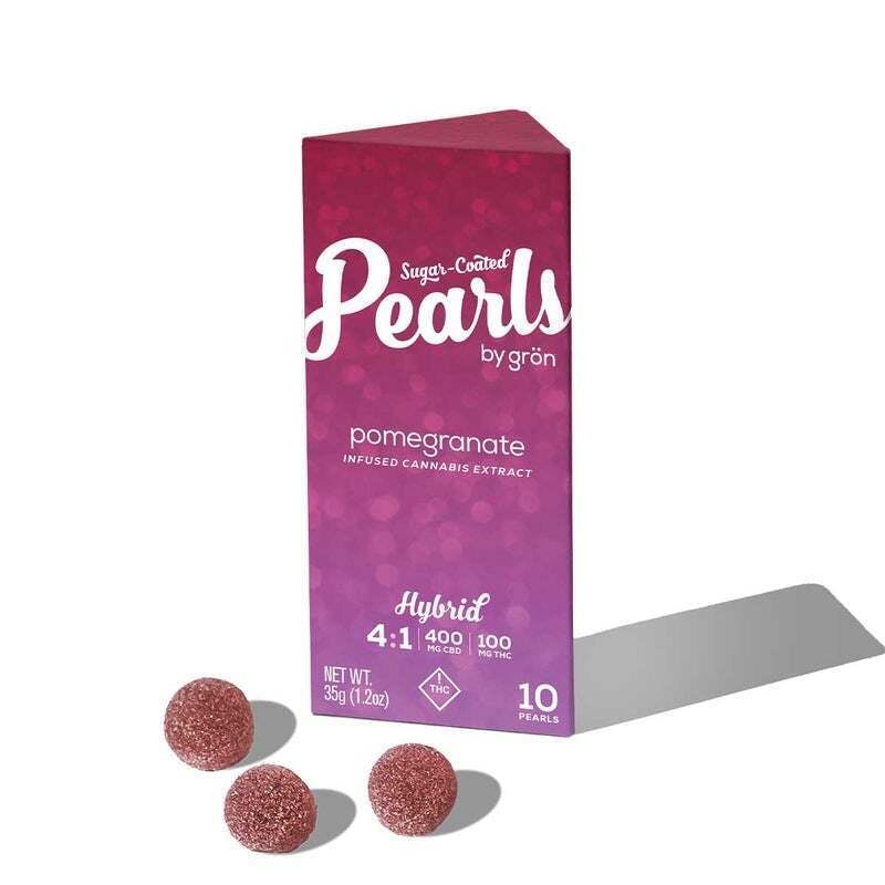 Grön Edibles - Grön 4:1 Pomegranate Pearls – Hybrid - OH - 1