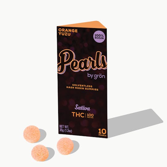 Grön Edibles - Orange Yuzu Pearls - IL - 1