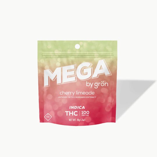 Grön Edibles - Grön THC Cherry Limeade Mega Pearl - Indica - OH - 1