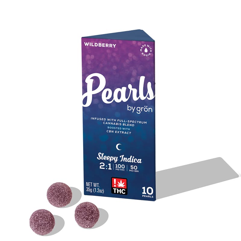 Grön Edibles - Wildberry Pearls - 100MG - AZ - 1