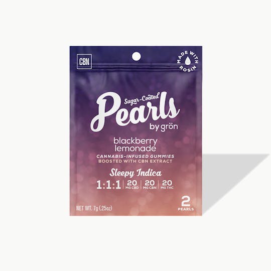 Grön Edibles - 1:1:1 Blackberry Lemonade Pearls 2pk - IL - 1
