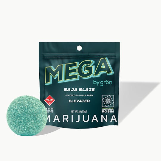 Grön Edibles - Baja Blaze Rosin Mega - MO - 1