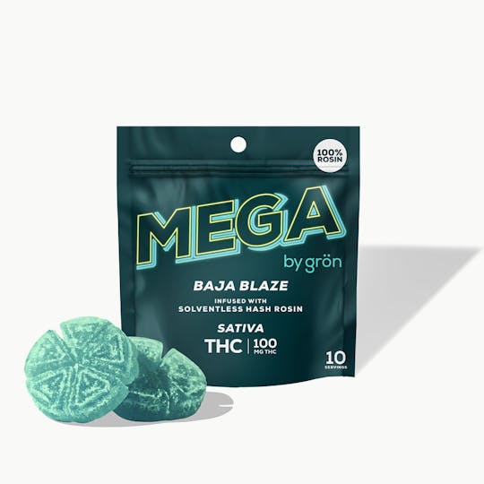 Grön Edibles - Baja Blaze Mega - Sativa - NJ - 1