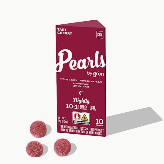 Grön Edibles - 10:1 Tart Cherry - CBN/THC - Nightly - NJ - 1