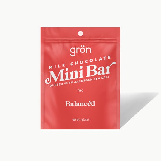 Grön Edibles - THC Milk Chocolate Mini Bar - Hybrid - MO - 1