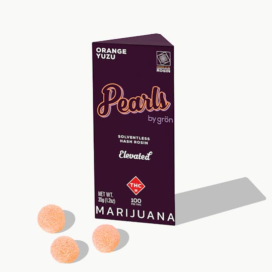 Grön Edibles - Orange Yuzu Pearls - MO - 1