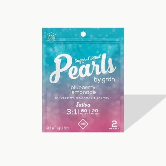 Grön Edibles - 3:1 Blueberry Lemonade Pearls 2pk - OH - 1