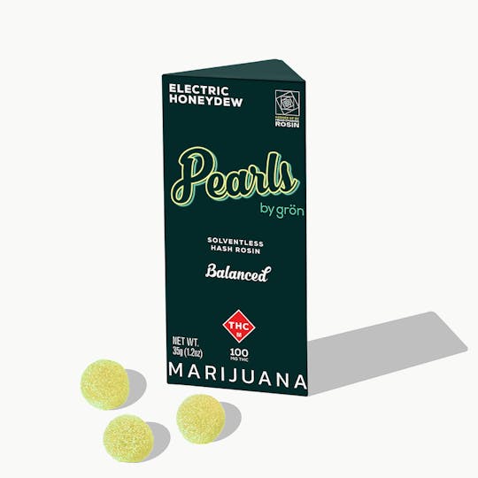 Grön Edibles - Electric Honeydew Rosin Pearls - MO - 1