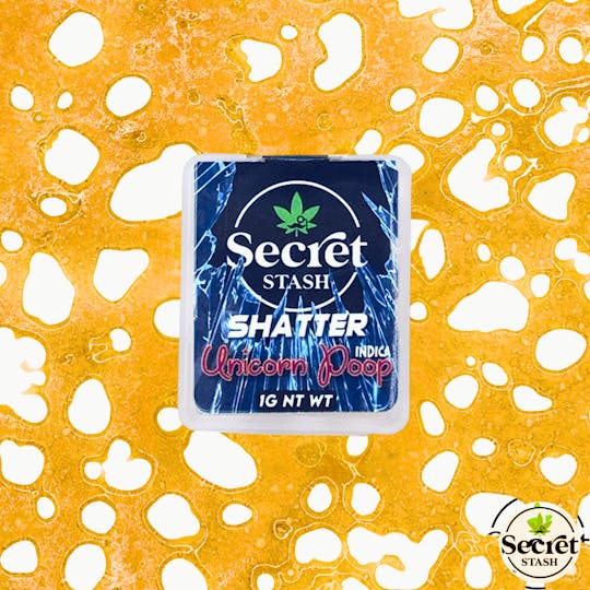 Secret Stash - Secret Stash | Shatter | Unicorn Poop | 1g - 1