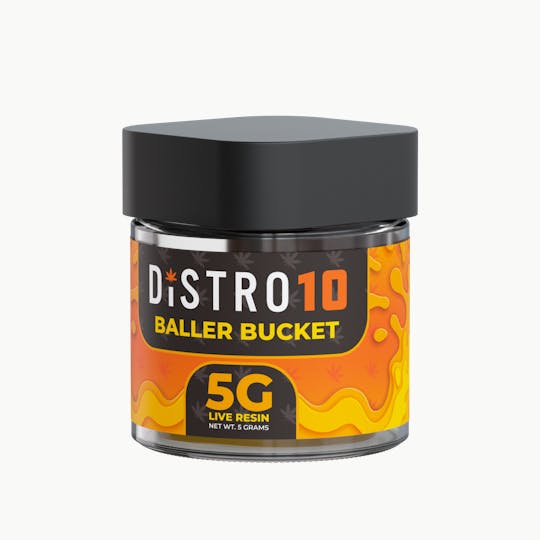 Distro 10 - Distro10 - Mac - Live Resin Baller Bucket 5g - 1