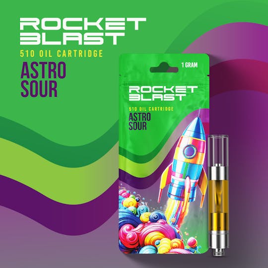 Rocket - Rocket Blast - Astro Sour - 510 Thread Vape Cart 1g - 1