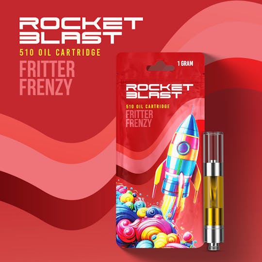 Rocket - Rocket Blast - Fritter Frenzy - 510 Thread Vape Cart 1g - 1