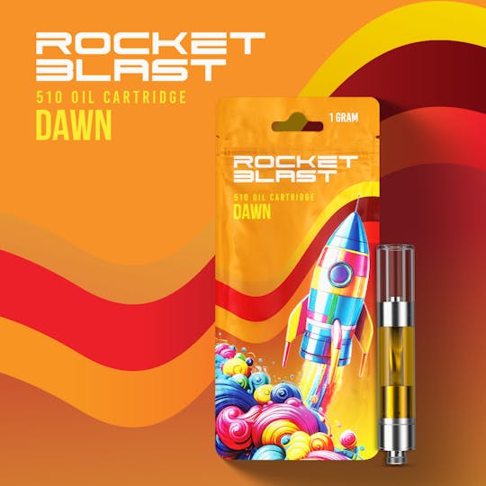 Rocket - Rocket Blast - Dawn - 510 Thread Vape Cart 1g - 1