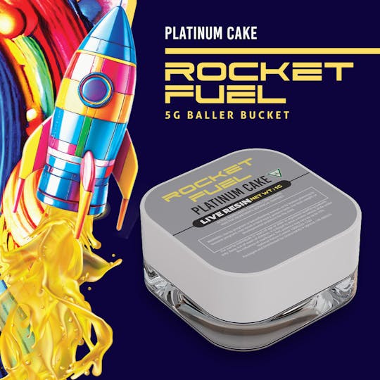 Rocket - Rocket Fuel - Platinum Cake - Live Resin Concentrate 1g - 1