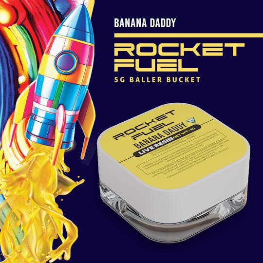 Rocket - Rocket Fuel - Banana Daddy - Live Resin Concentrate 1g - 1