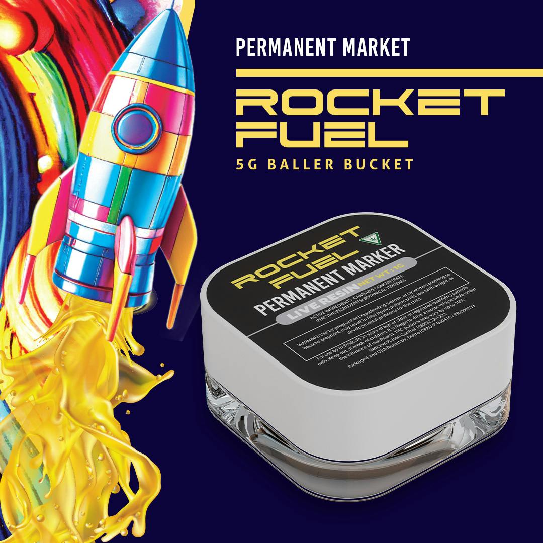 Rocket - Rocket Fuel - Permanent Marker - Live Resin Concentrate 1g - 1