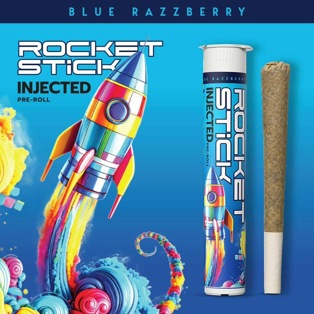 Rocket - Blue Razz | Infused Joint | 1.2g - 1