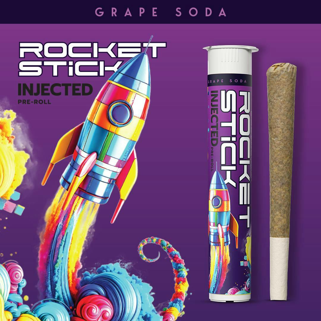 Rocket - Grape Soda | Infused Joint | 1.2g - 1