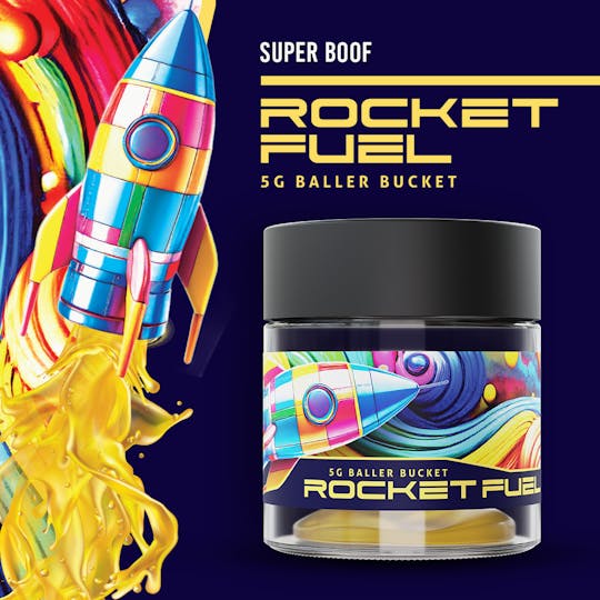 Rocket - Rocket Fuel - Super Boof - Live Resin Concentrate Baller Bucket 5g - 1
