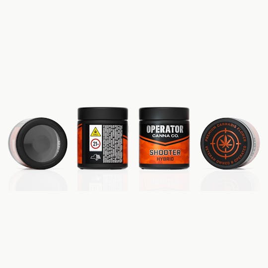 Operator Canna Co - SHOOTER | WARRIOR | INDICA SATIVA HYBRID 3.5G - 1