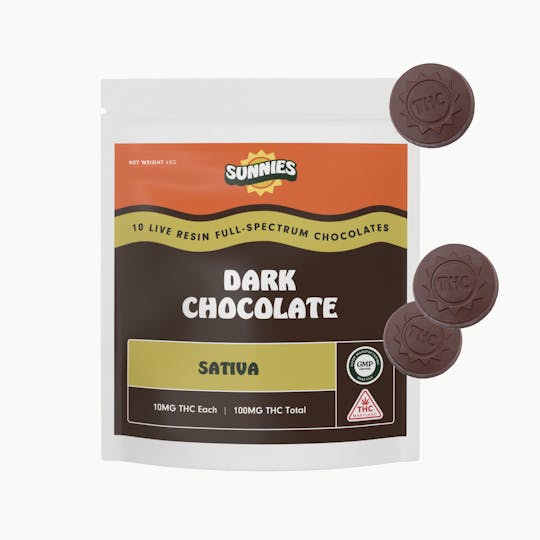 SunMed Growers - Dark Chocolate Sativa Live Resin 100mg - 1