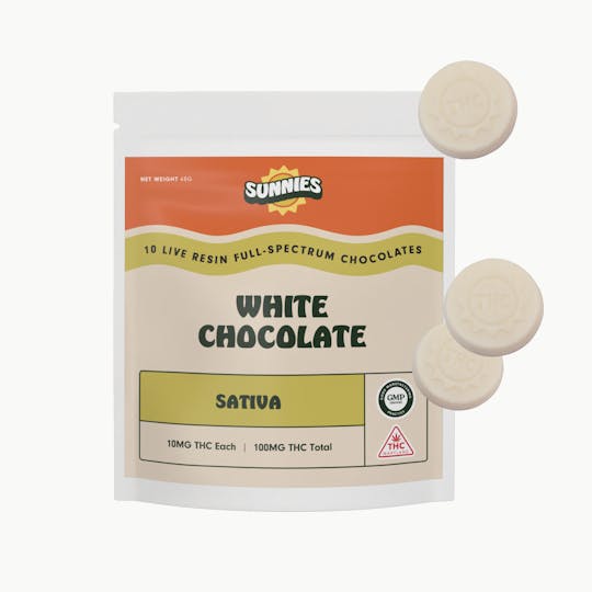SunMed Growers - White Chocolate Sativa Live Resin 100mg - 1