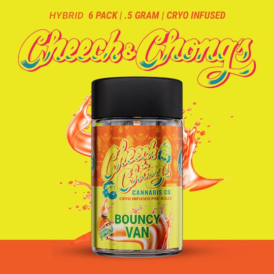 Cheech and Chong - Michigan - Cheech & Chong | Bouncy Van | Cryo Infused Pre-Roll 6pk (6x0.5g) - 1